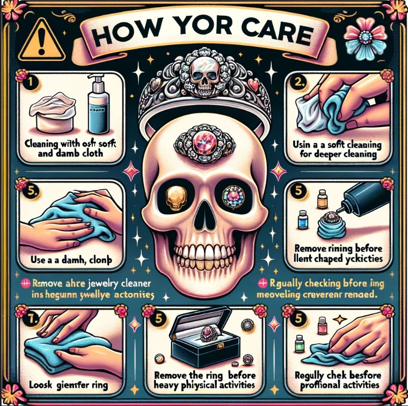 How to Care for Your Skull Ring